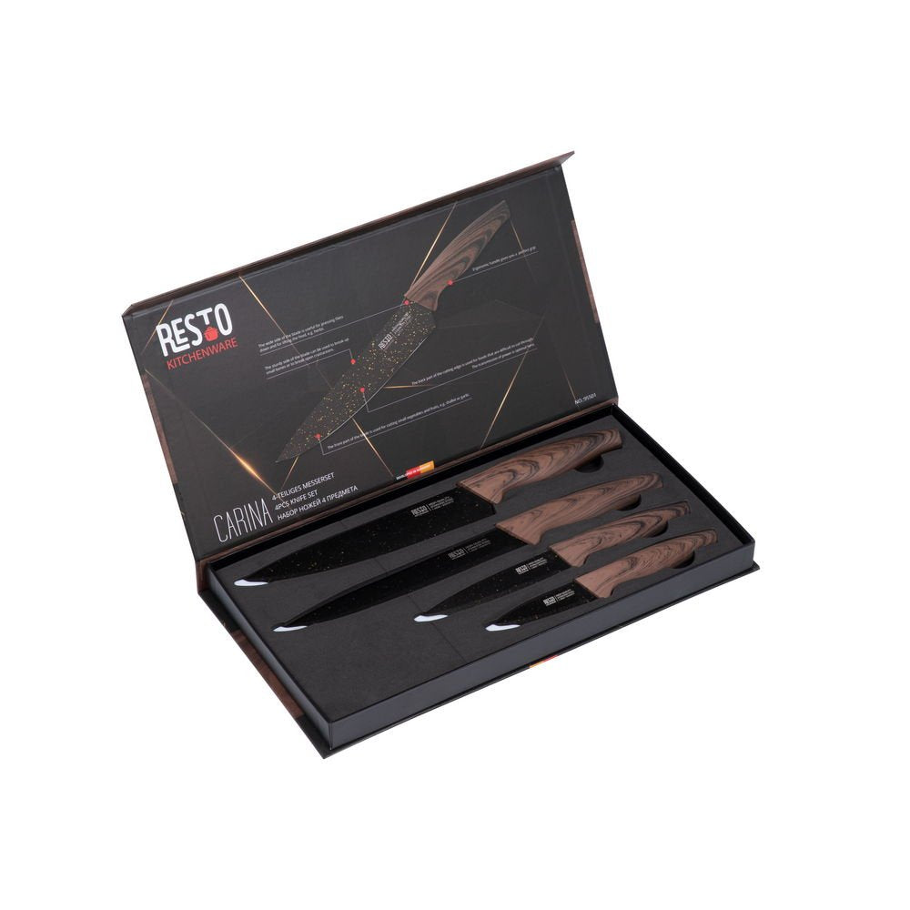 Knife Set 4pcs/95501 Resto
