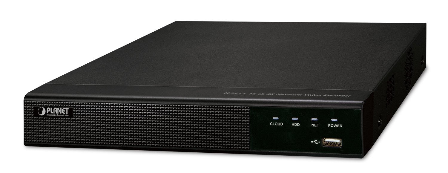 H.265 16-Ch 4k(8mp) Network  Video Recorder