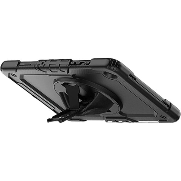 Funda Tablet Samsung Galaxy Tab A9+ Shockproof Rotating 360º Negro Just In Case Funda A Prueba De Golpes/ Compatible Samsung Galaxy Tab A9+ /Protección De 3 Capas De Cuerpo Completo/ Negro