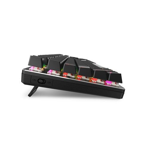 Sharkoon Skiller Sgk36w, Teclado De Juegos Negro, De-Layout, Huano Red 4044951040483
