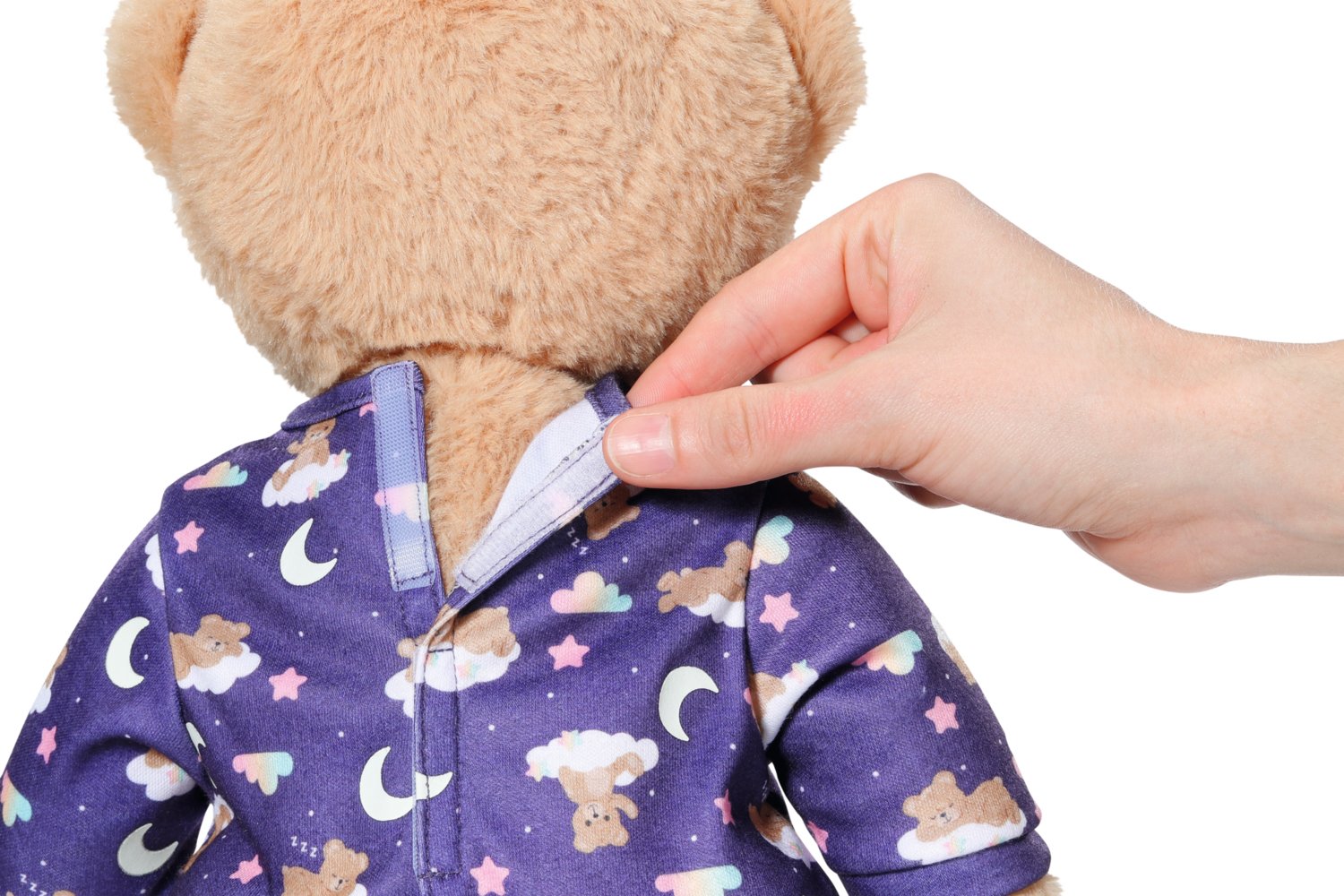 Zapf Creation Baby Born® Pijama De Peluche Que Brilla En La Oscuridad, Accesorios Para Muñecas 836484