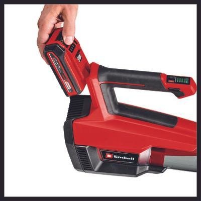 Soplador De Hojas Inalámbrico Einhell  Gp-Lb 18/200 Li Gk - Solo, 18 Voltios, Soplador De Hojas