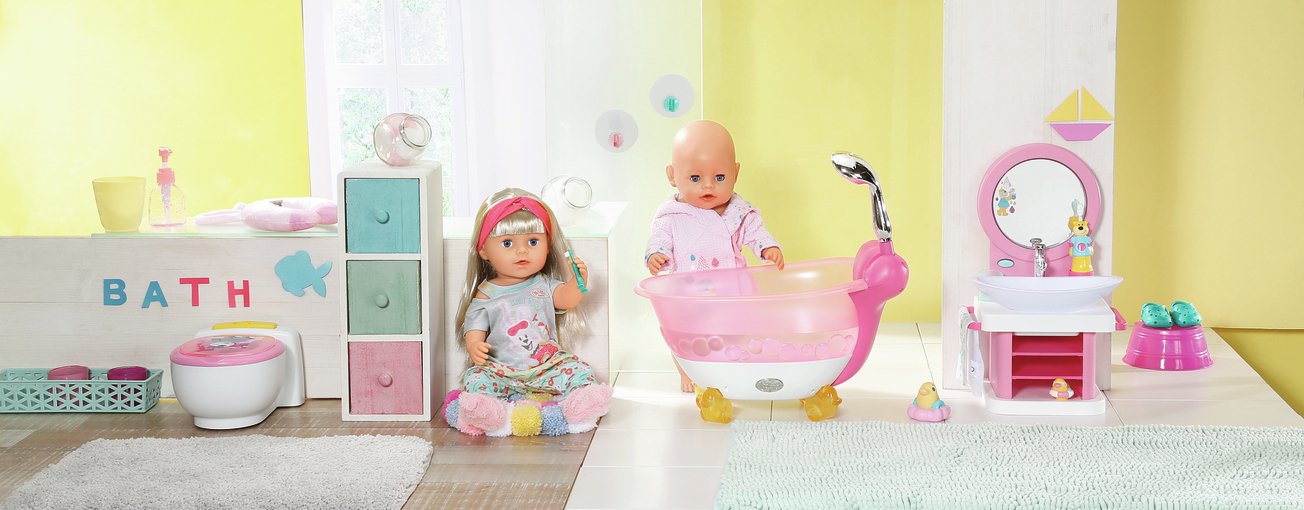 Zapf Creation Baby Born® Inodoro De Baño, Muebles Para Muñecas 828373