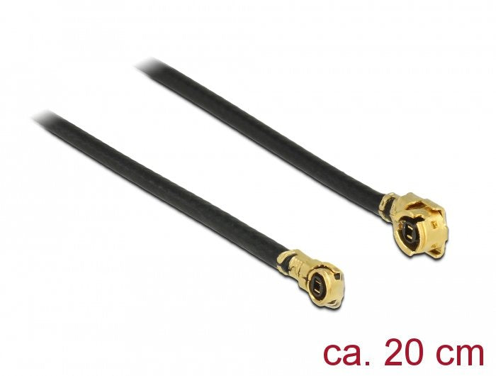 Delock Cable De Antena Mhf® I Macho A Mhf® 4l Macho 1,13 20 Cm