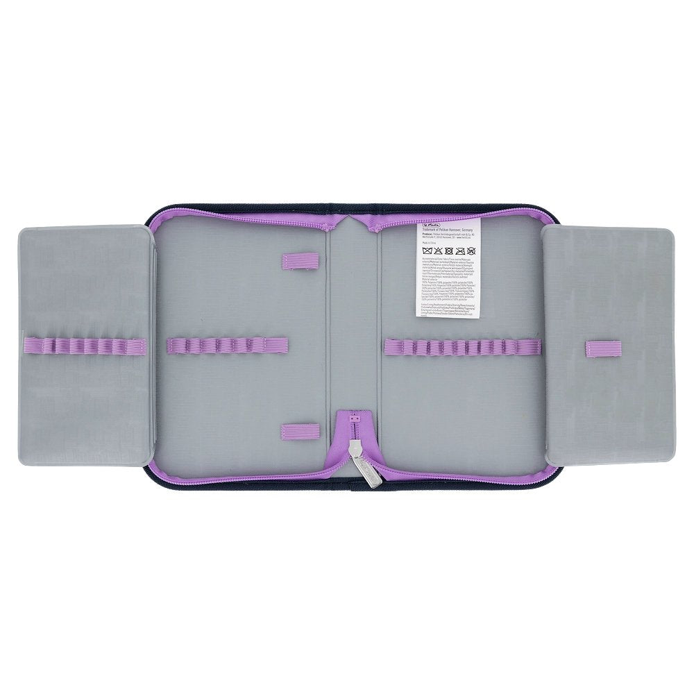 Herlitz Juego De Mochilas Escolares De 4 Piezas, 17 L, Ergonómica  Negro