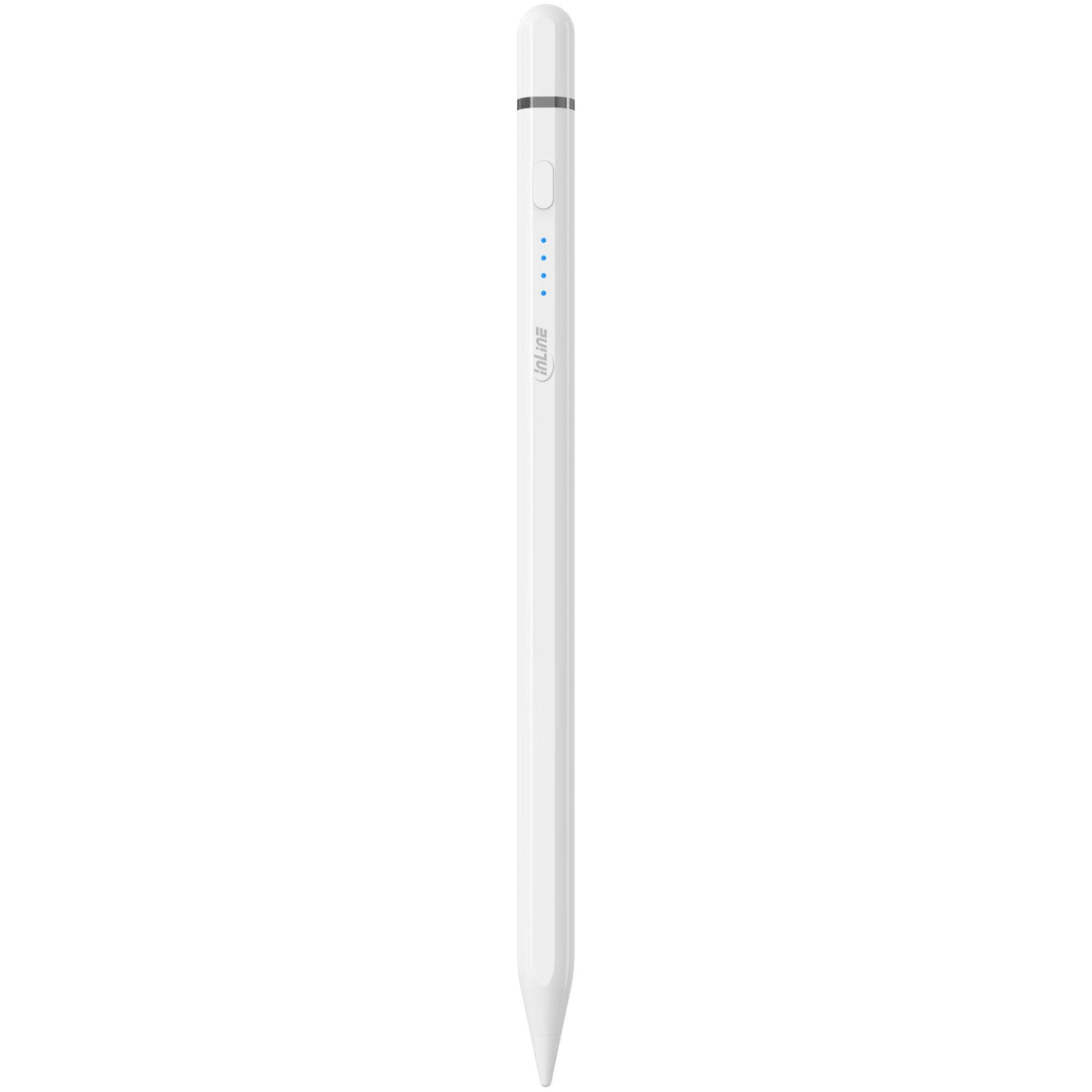 Inline Stylus - Tabletstift Para Apple Ipads - Con Batería - Usb-C - Blanco