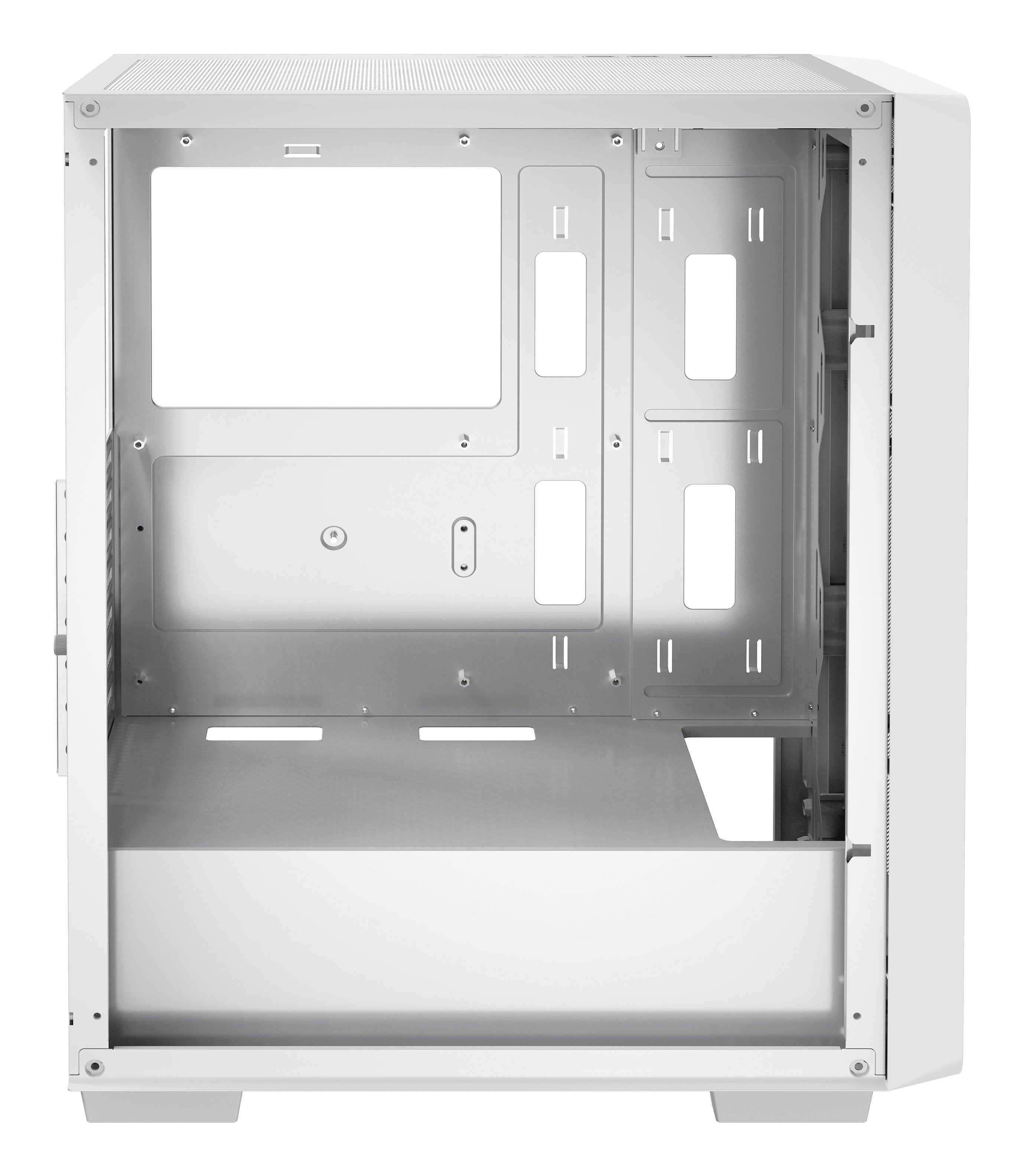 Ocypus Gamma C60 (Blanco, Tempered Glass) Gamma-C60-Whg000xx-Gl