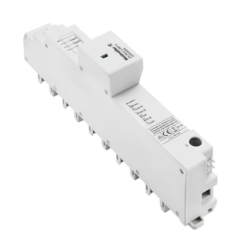 Weidmueller Vpu Zpa S I 3 300 7,5 Blitzstromableiter Para Energienetze Tipo 1 +2