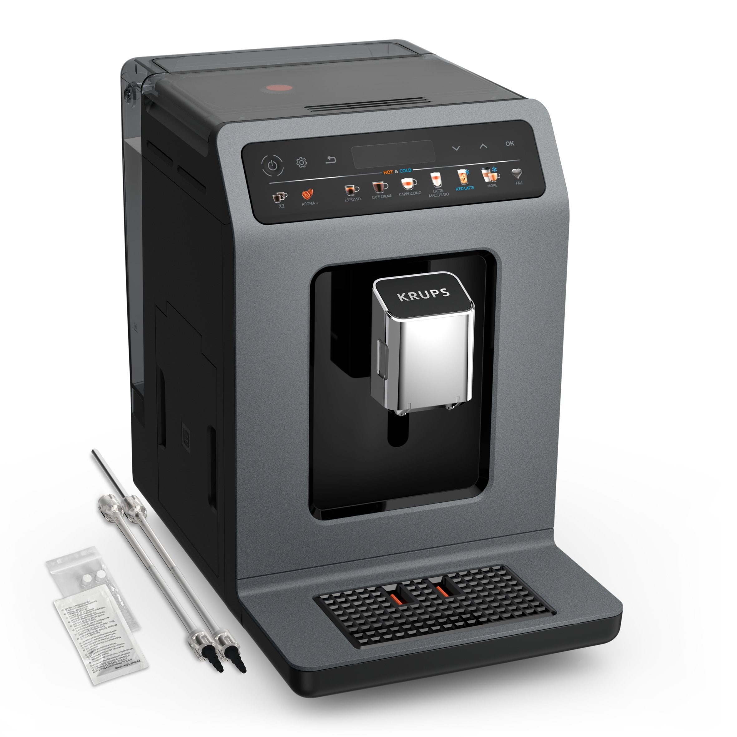 Cafetera Krups Ea 898 Gf Hot & Cold