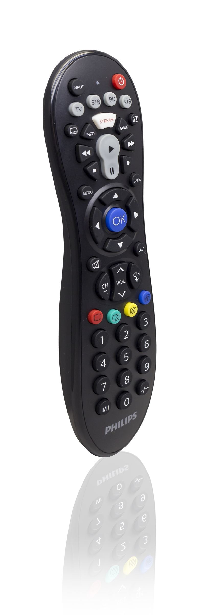 EAN 6959033843150 - Philips Perfect replacement SRP3014/10 mando a distancia IR inalámbrico DTV, DVD/Blu-ray, DVR, SAT, TV Bo imagen 1
