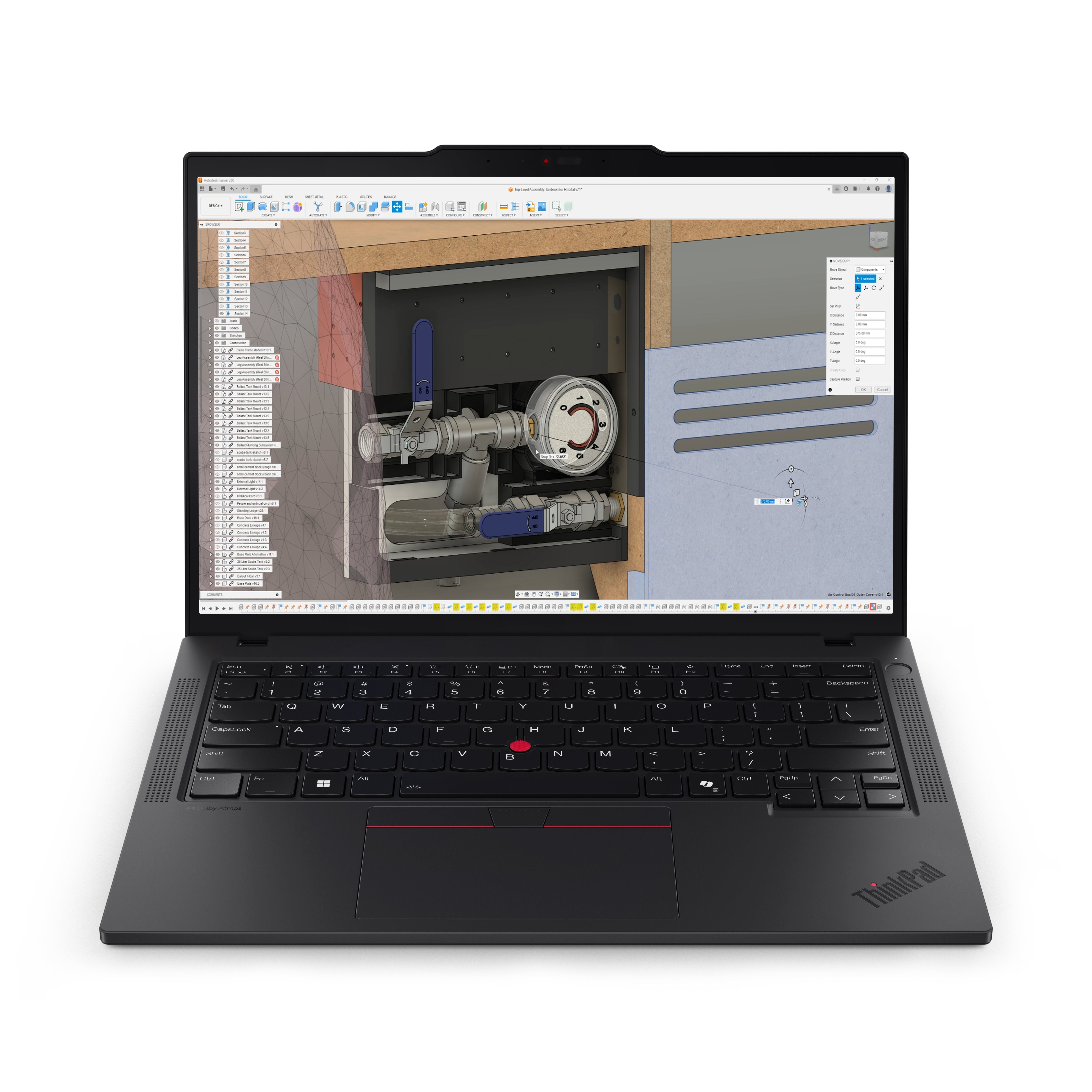 Mobilna Stacja Robocza Thinkpad P14s G6 Ai 7 Pro 350/64gb/2tb/Amdradeon/14.0 2.8k/Touch/Black/3yrs Premier Support + Co2 Offset