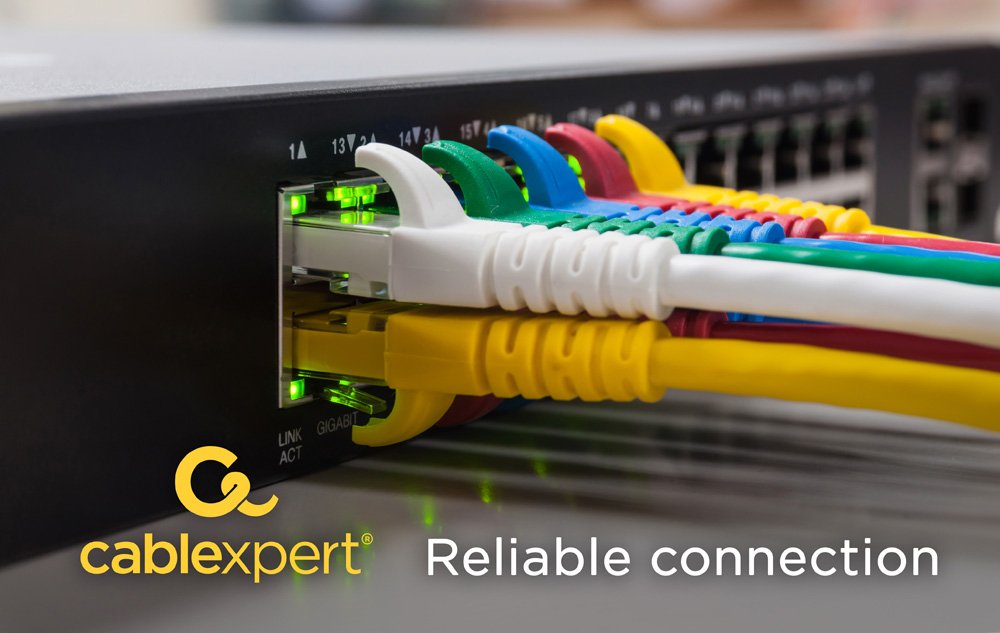 Gembird Cable De Red Utp Cat5e 0.50m Amarillo