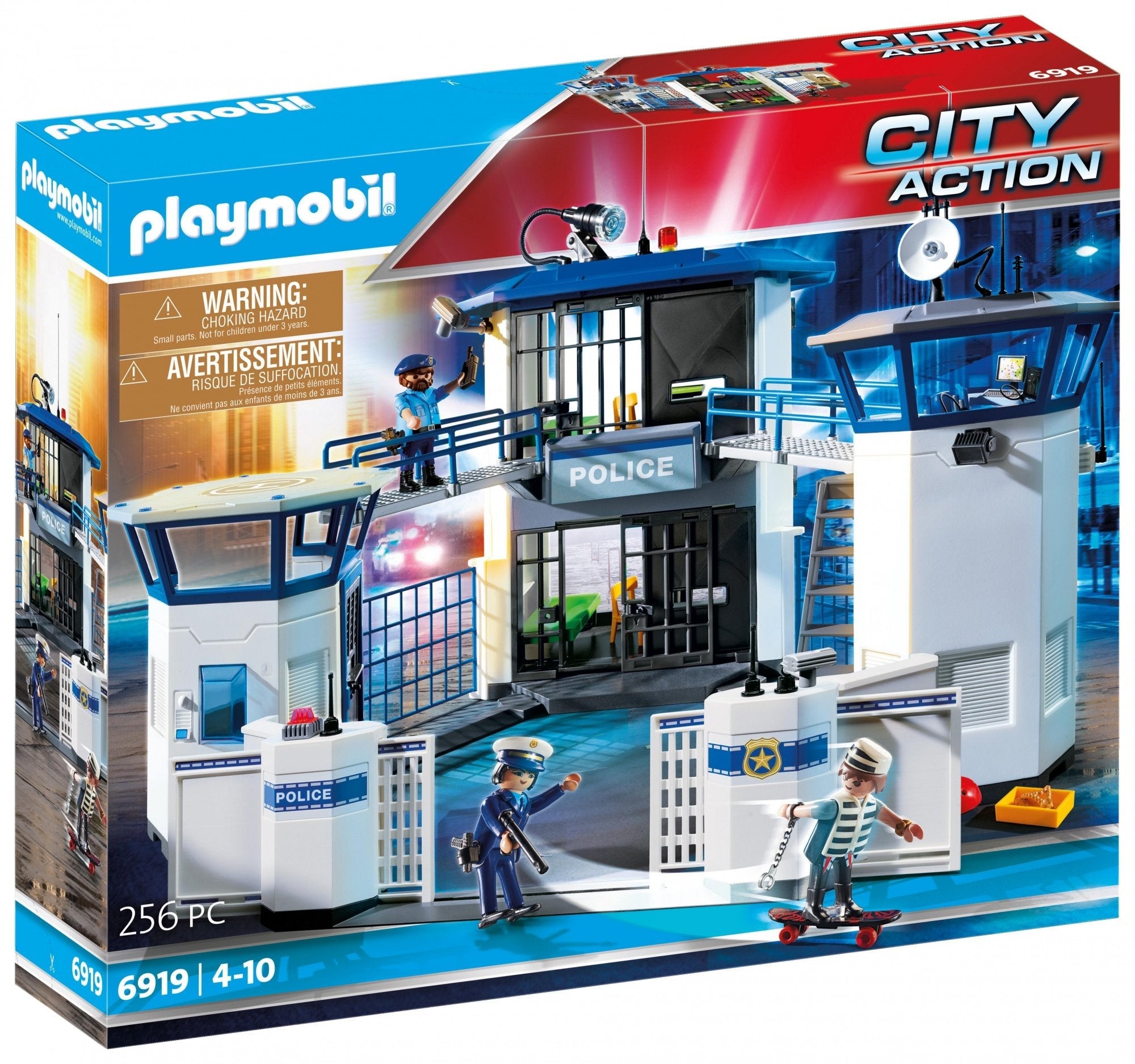 EAN 4008789069191 - Playmobil City Action Police Headquarters with Prison imagen 9