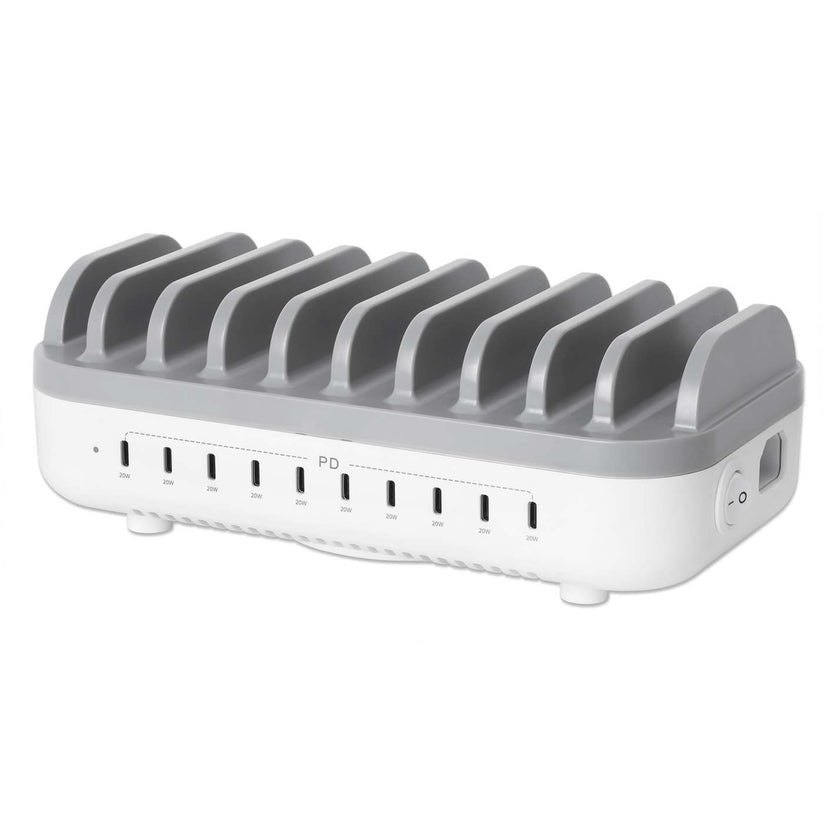 EAN 766623102766 - Manhattan 102766 organizador para estación de carga Blanco, Gris imagen 1