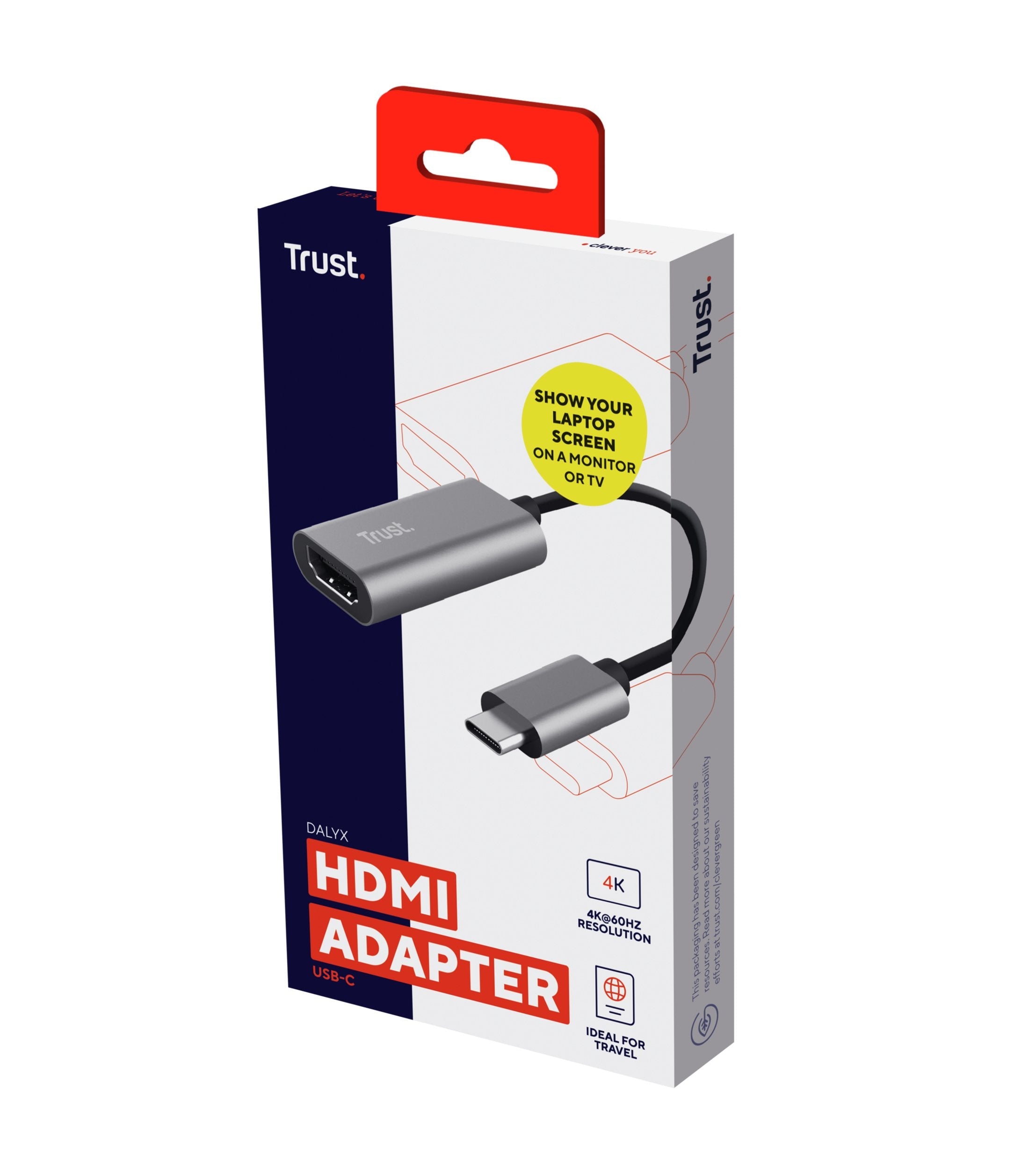 Trust Adaptador Dalyx Usb-C ->  Hdmi