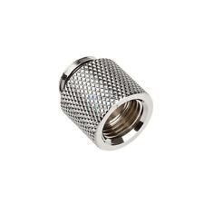 Bitspower Adapter G1 4 Pulgadas Ag A G1 4 Pulgadas Ig - 15mm, Negro Brillante