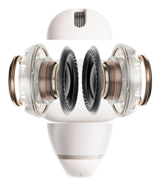 Shokz Opendots 2 Blanco Auriculares Inalámbricos Open-Ear Con Clip