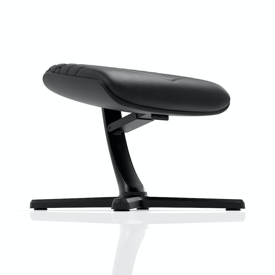 Noblechairs Reposapiés 2 - Echtleder Negro