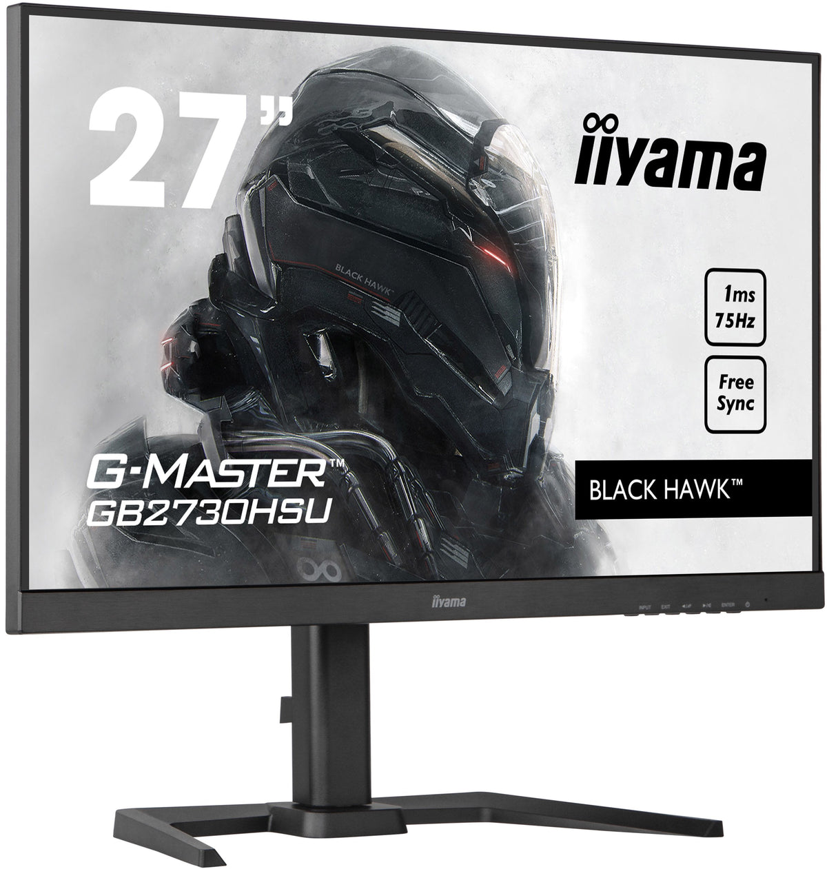 Monitor Iiyama 68.6cm 27" Gb2730hsu-B5 16:9 Hdmi+Dp+Usb 1ms Retail