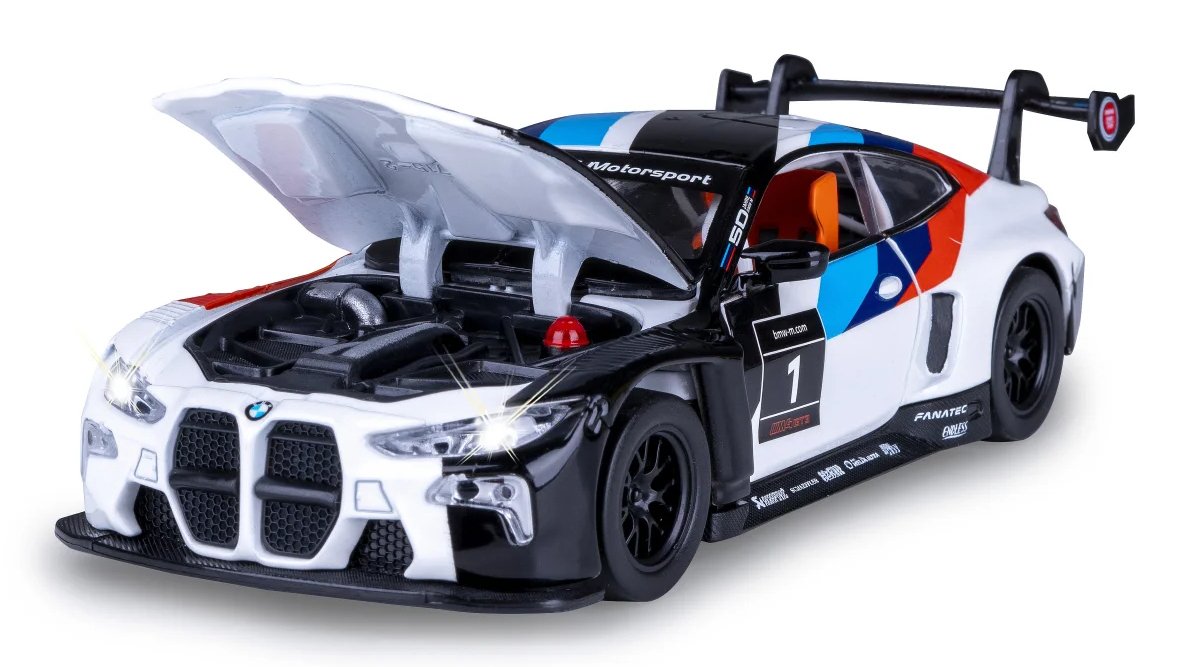 Jamara Bmw Gt3 1:32 Blanco 3+