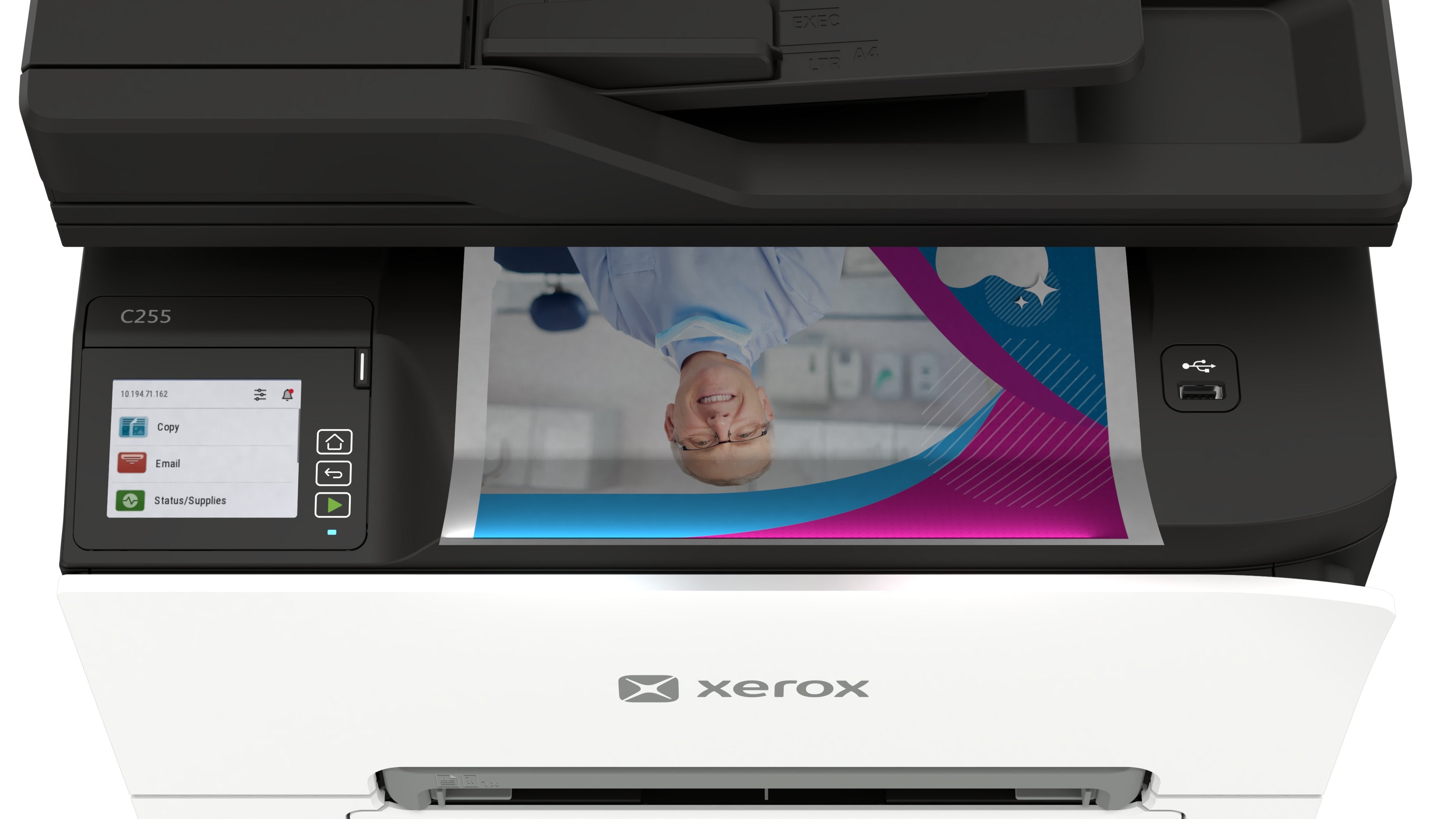 Xerox Lex C255a 4-In-1 Color-Mfp 25 S. Min.