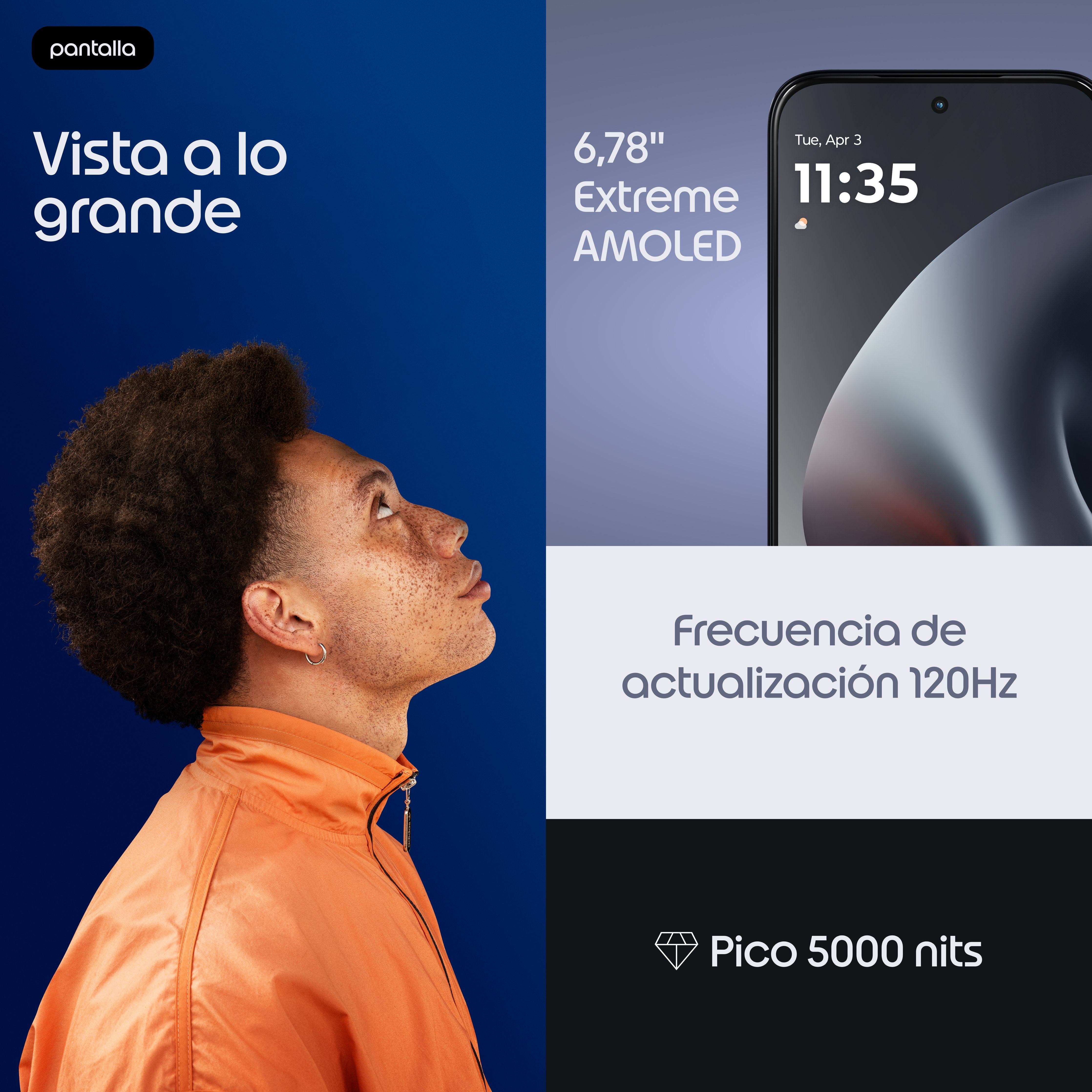 EAN 0840493614847 - Motorola moto g87 17,2 cm (6.78") Ranura híbrida Dual SIM Android 16.0 5G USB Tipo C 8 GB 256 GB 5200 mAh imagen 7