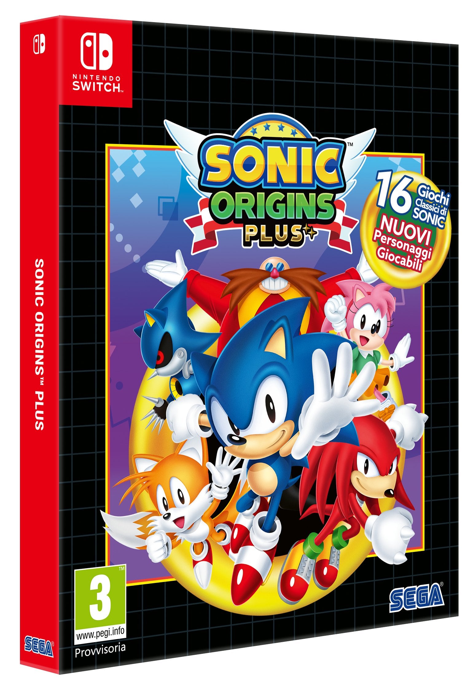 EAN 5055277050529 - Ecoplay Sonic Origins Plus (Switch) Day One (Primer día) Plurilingüe Nintendo Switch imagen 2
