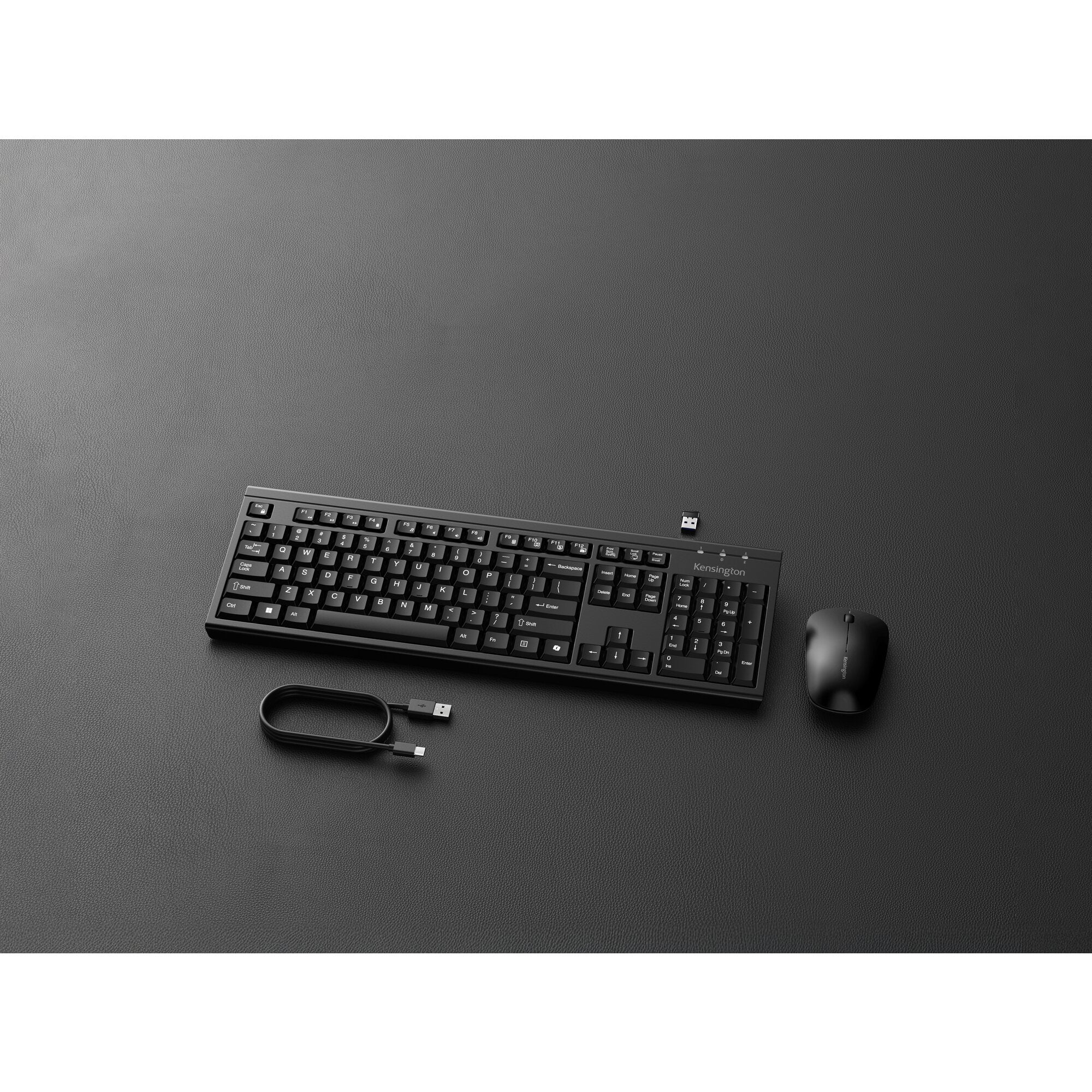 EAN 5028252644938 - Kensington KM270 EQ teclado Ratón incluido Oficina RF Wireless + Bluetooth QWERTY Nórdico Negro imagen 10