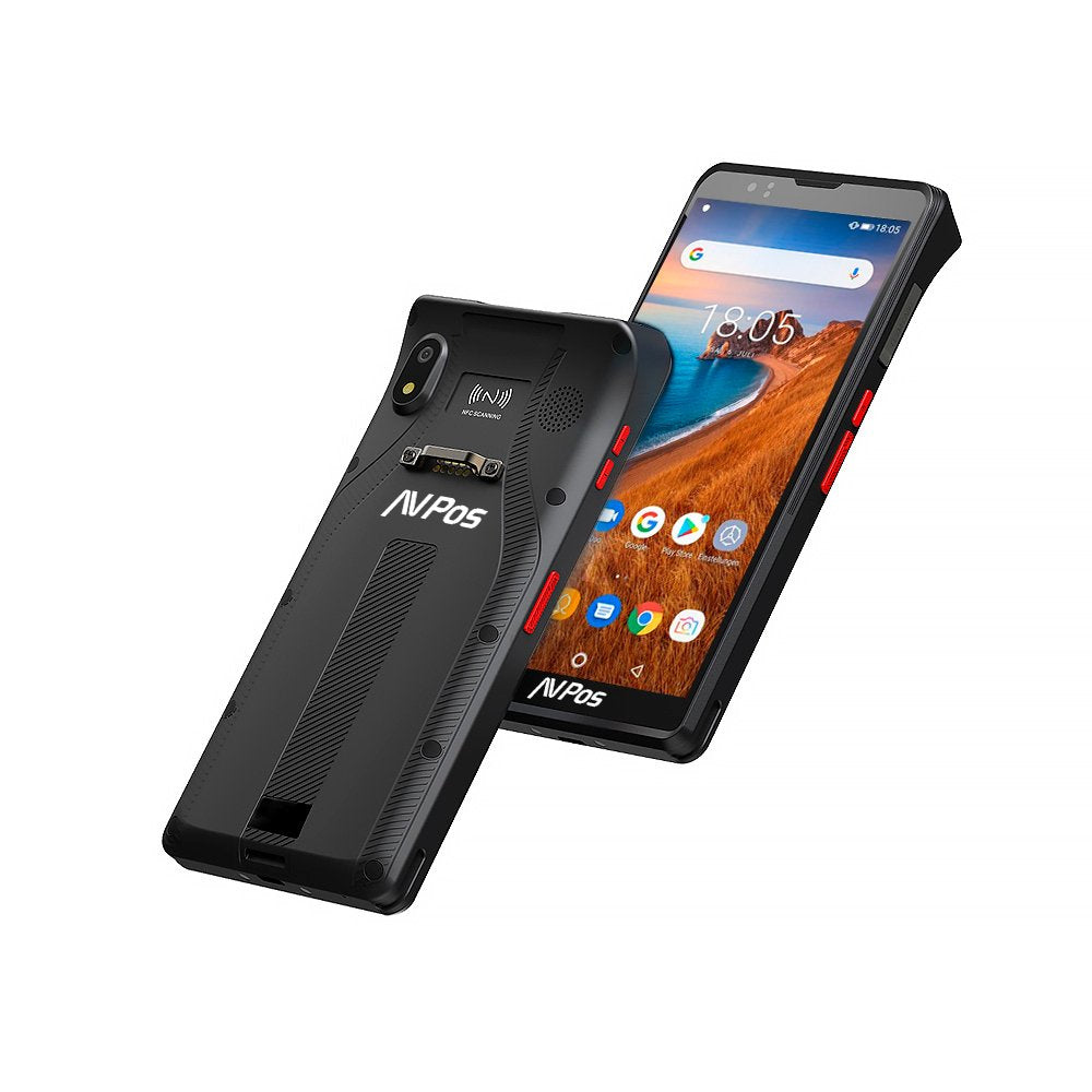 EAN 0741049304840 - AVPos AVP-DC60 ordenador móvil de mano 15,2 cm (6") 1440 x 720 Pixeles Pantalla táctil 290 g Negro imagen 4