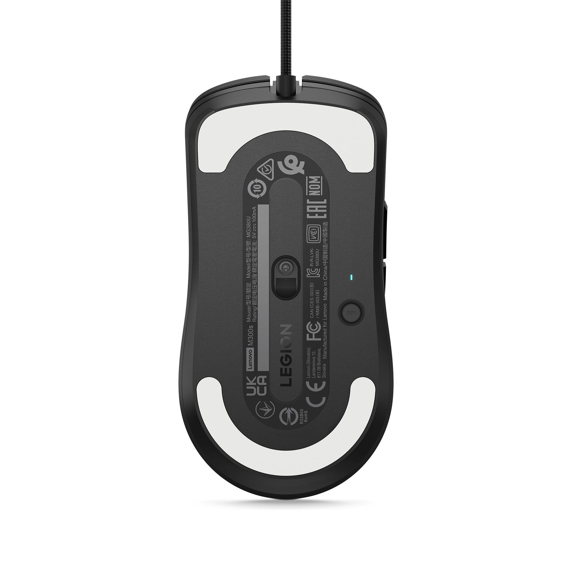 Ratón  Lenovo Legion M300s Gaming Rgb Negro