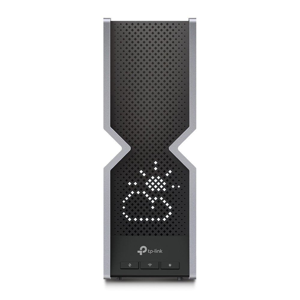 Tp-Link Archer Be800 Router Inalámbrico Multi-Gigabit Ethernet Tribanda [2.4 Ghz / 5 Ghz / 6 Ghz] Negro, Acero Inoxidable