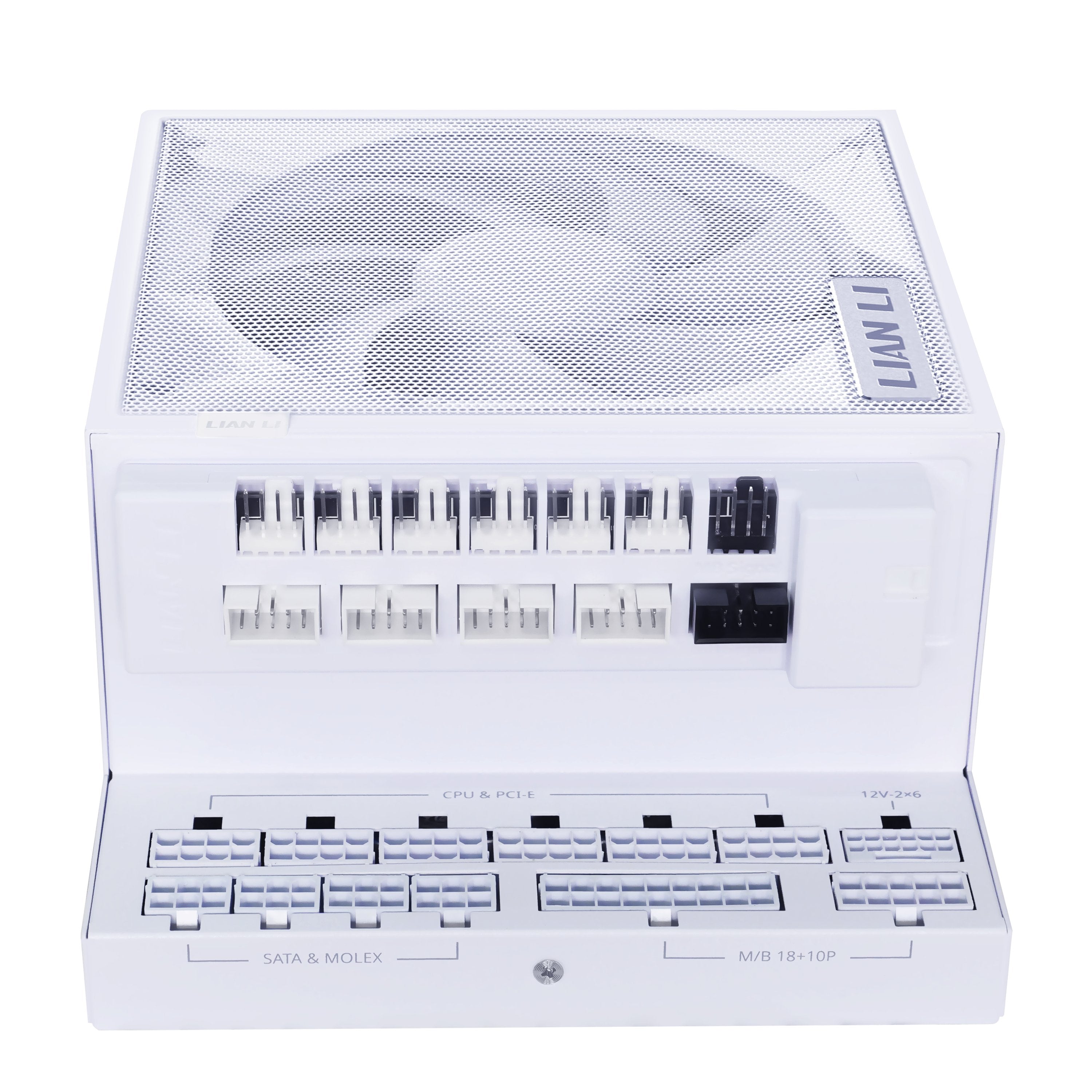 EAN 4718466017123 - Lian Li EG1200G unidad de fuente de alimentación 1200 W 24-pin ATX SFX Blanco imagen 3
