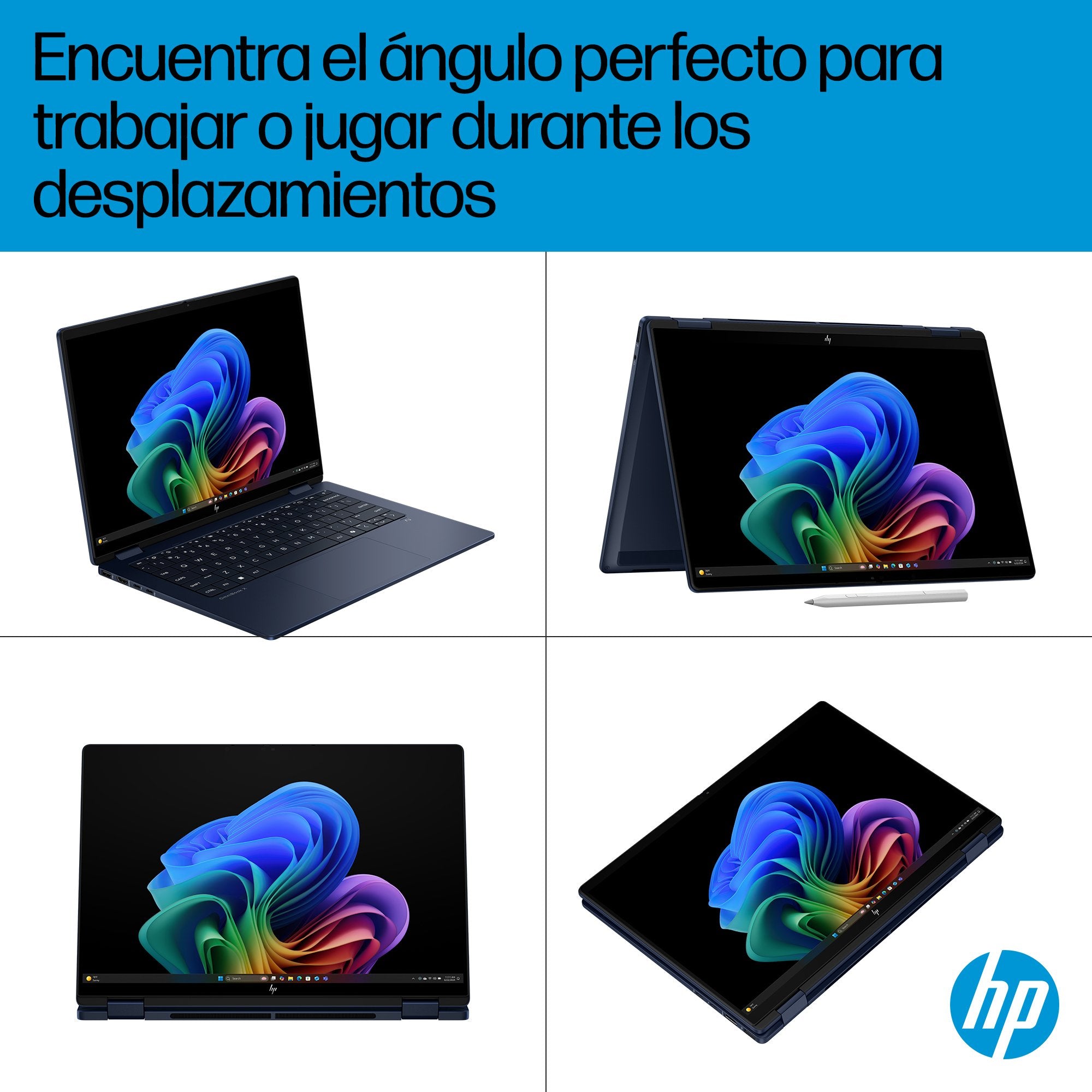 EAN 0199251569180 - HP OmniBook X FlipNGAI 14-fm0009ns Copilot+ PC Intel Core Ultra 7 258V Híbrido (2-en-1) 35,6 cm (14") Pan imagen 11