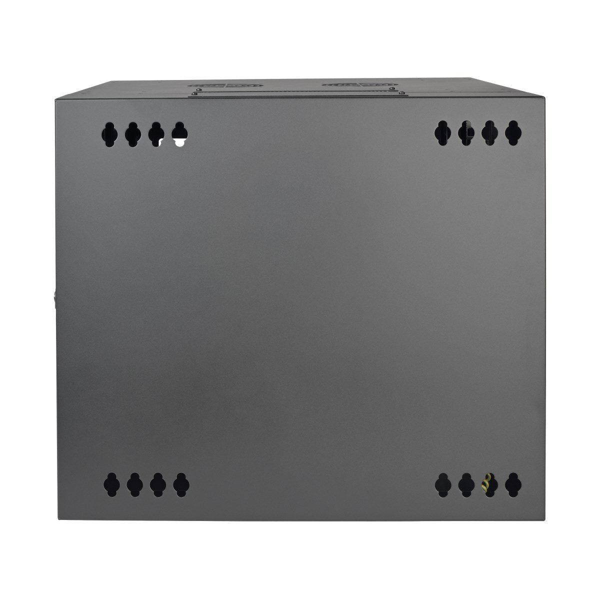 Eaton Tripp Lite   Smartrack 10u Low-Profile Switch-Depth Wall-Mount Small Rack Enclosure Clear Acrylic Window Hinged Back