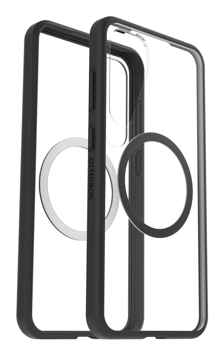 Otterbox React Magnet Qi2 Fr Samsung S25+. Negro Crystal