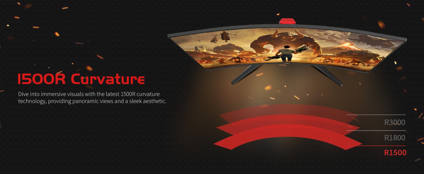 Koorui G3221sc Qhd Curved Gaming Monitor 80 Cm (31,5 Zoll)