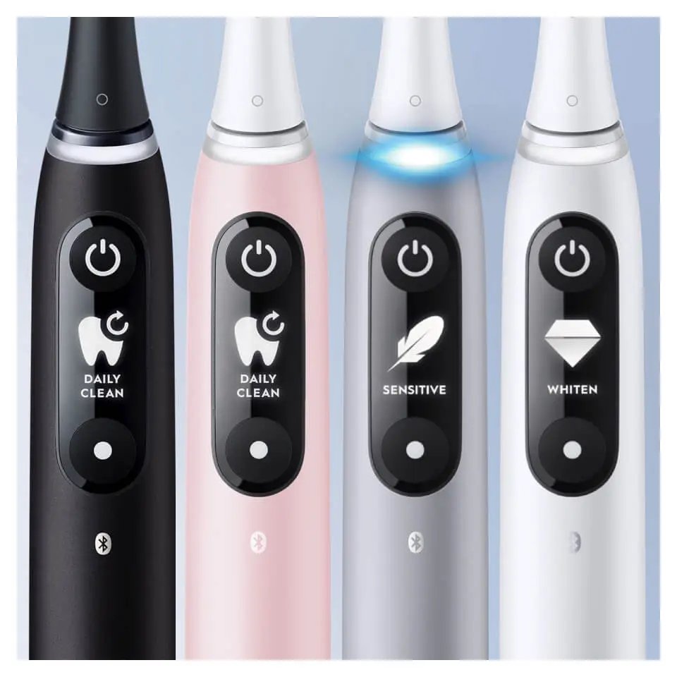 Oral-B Io Duo Adulto Cepillo Dental Vibratorio Negro, Rosa