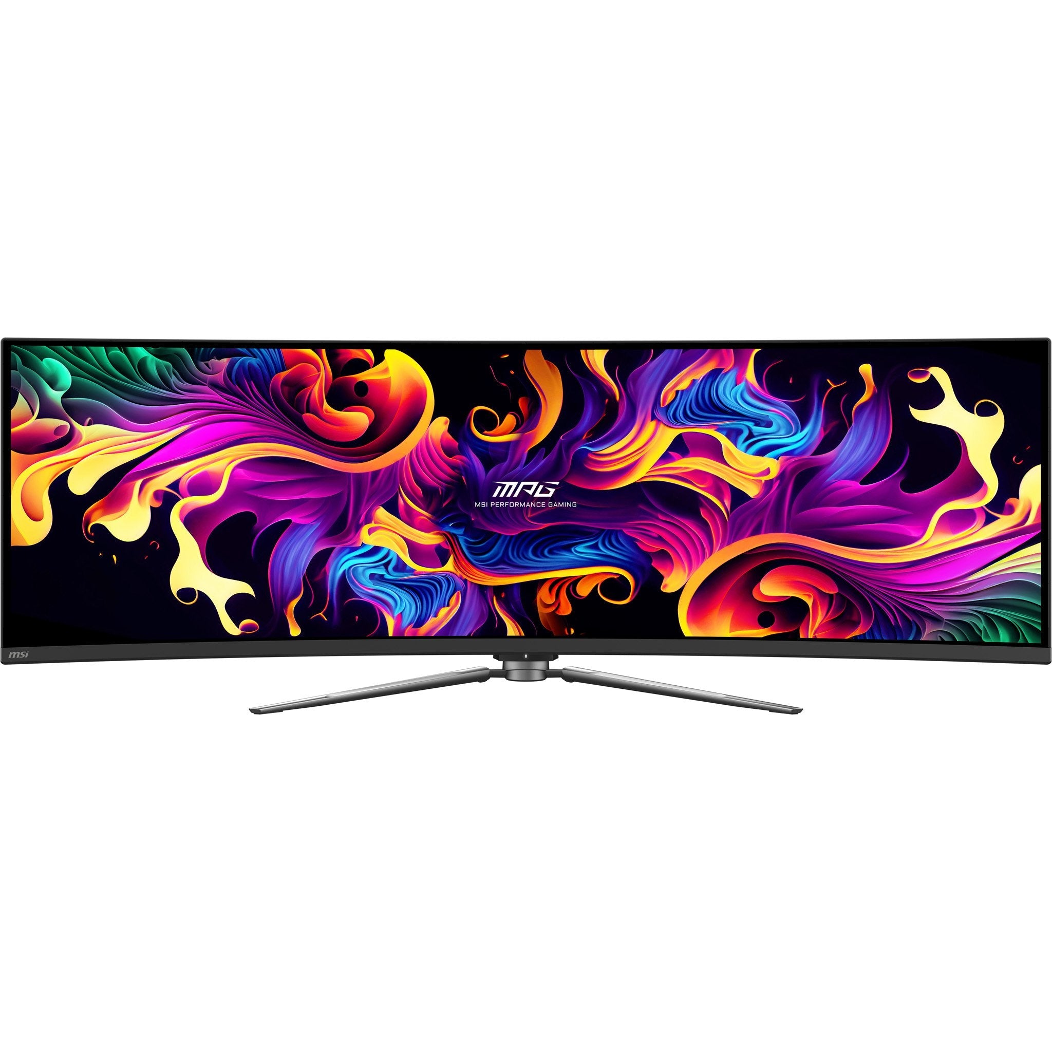 Msi Mpg 491cqpxde Qd-Oled, Monitor De Juegos De 124.5 Cm (49 Pulgadas), Negro, Dqhd, Curvo, Cubo Usb, Usb-C, Panel De 240hz 9s6-3fa84t-029