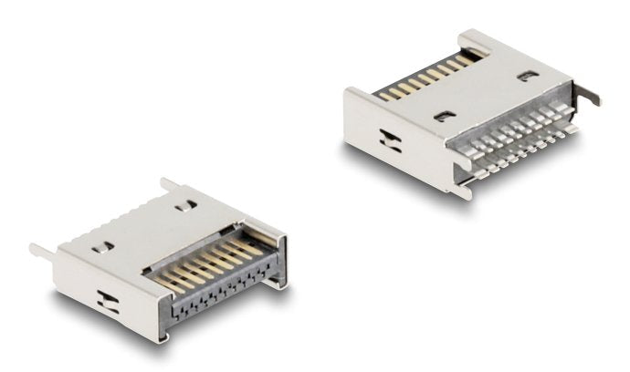 Usb 10 Gbps Typ-E Key A 20 Pin Stecker Gerade Zur Smt Lötmontage