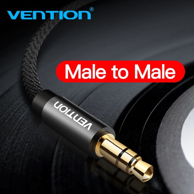 EAN 6922794734050 - Vention BAGBI cable de audio 3 m 3,5mm Negro imagen 2