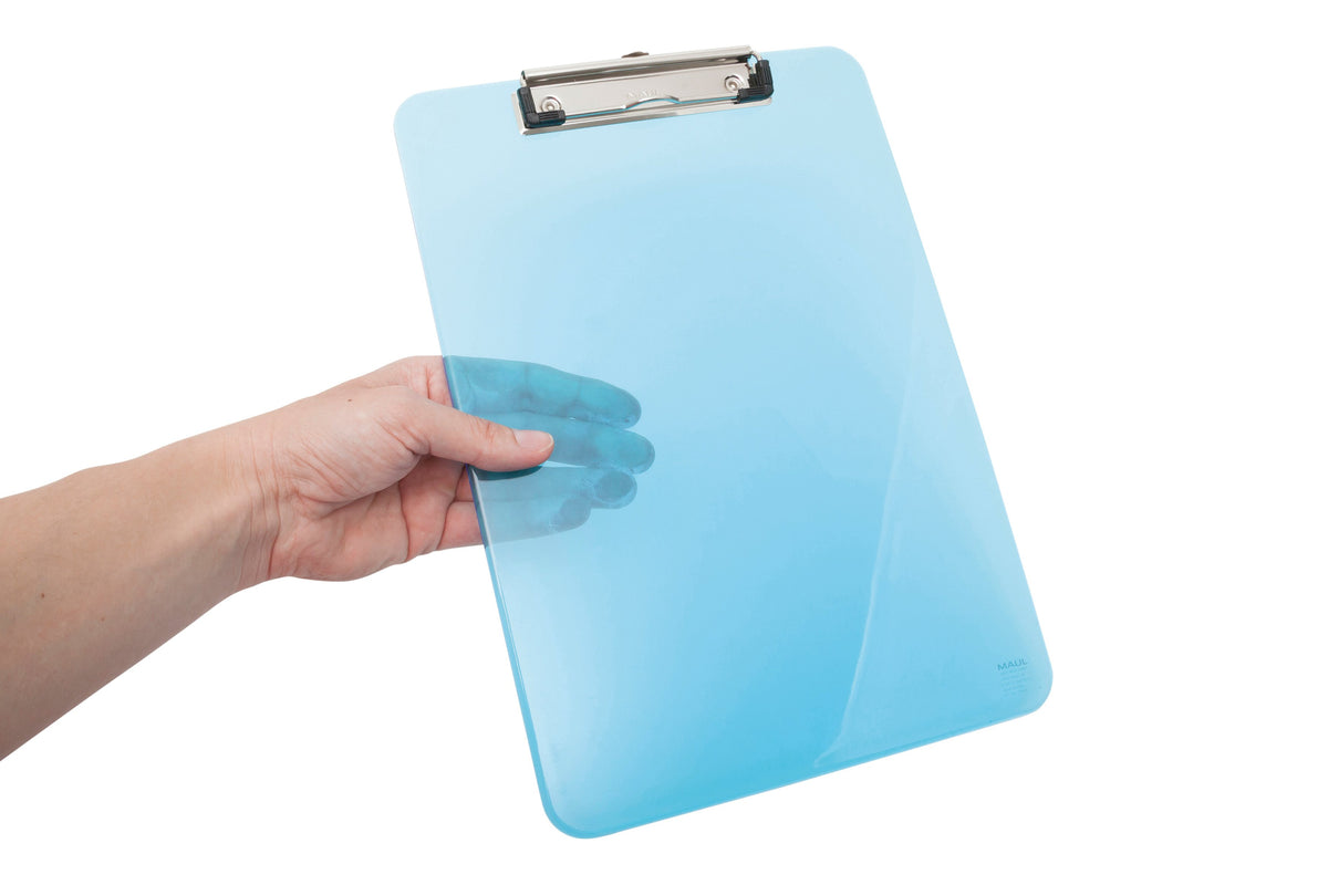 EAN 4002390062053 - MAUL 2340631 portapapel A4 Plástico Azul, Transparente imagen 9