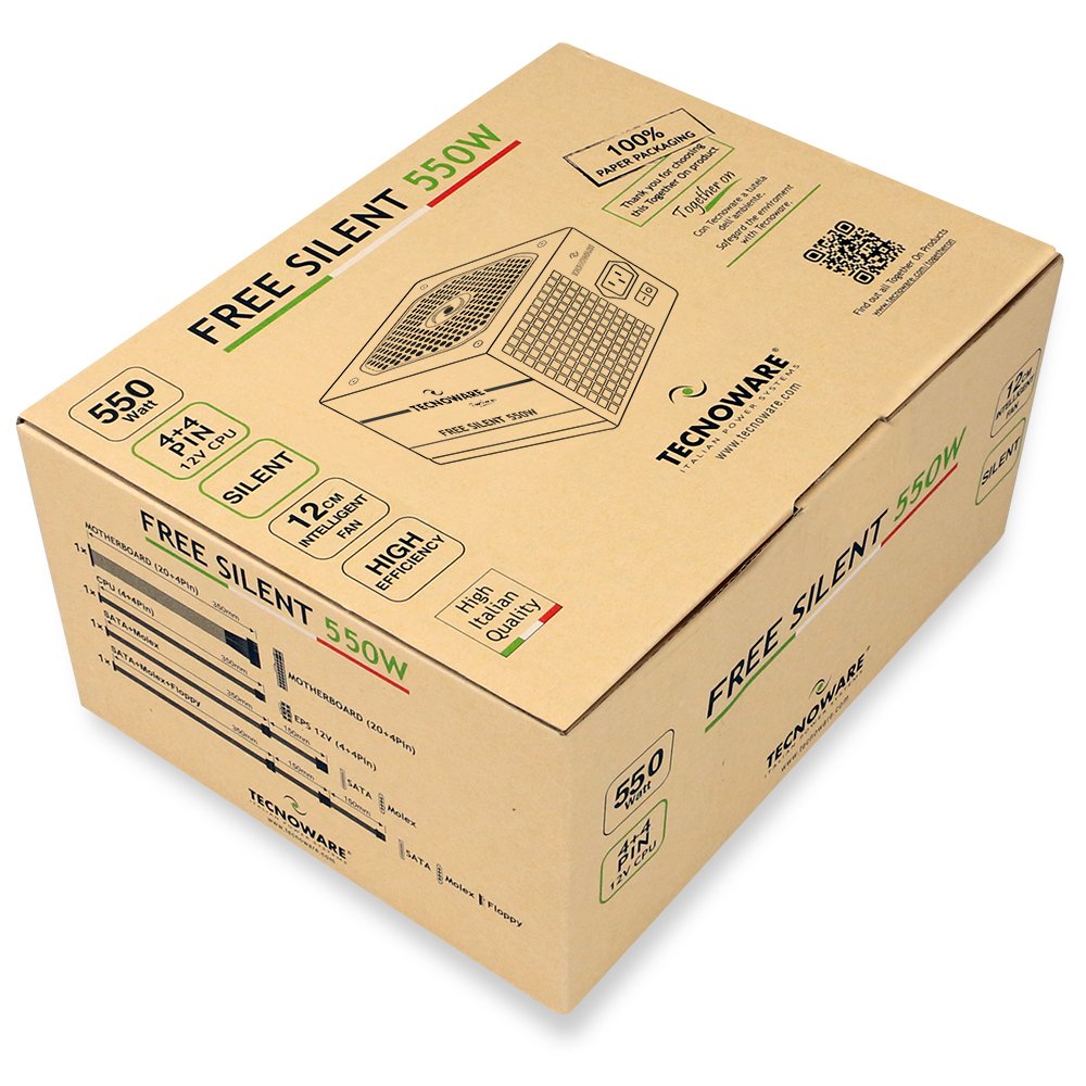 Power Supply Tecnoware 550 Watts Fal550fs12