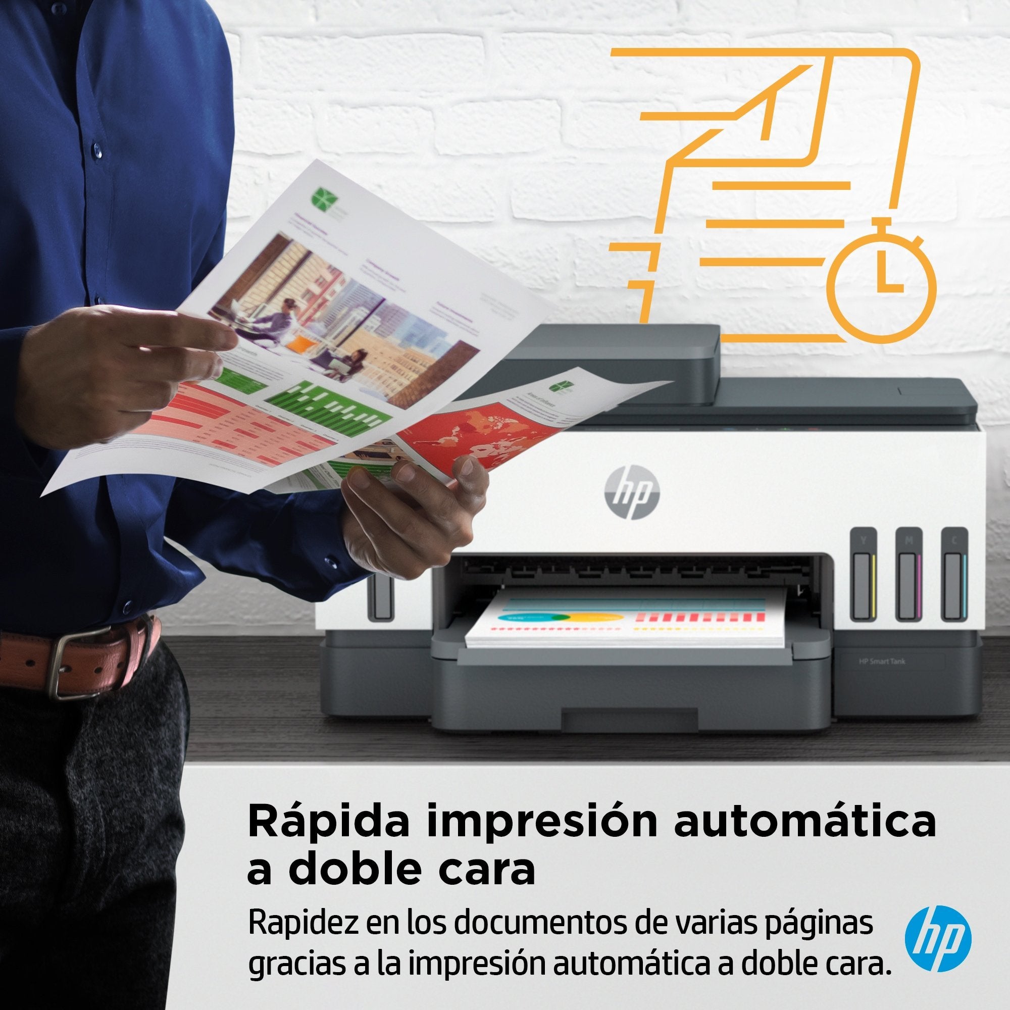 Hp Multifuncion Inkjet Smart Tank 7305  Light Basalt