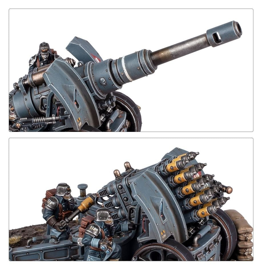Warhammer 40k - Astra Militarum Equipe D'Artillerie De Krieg