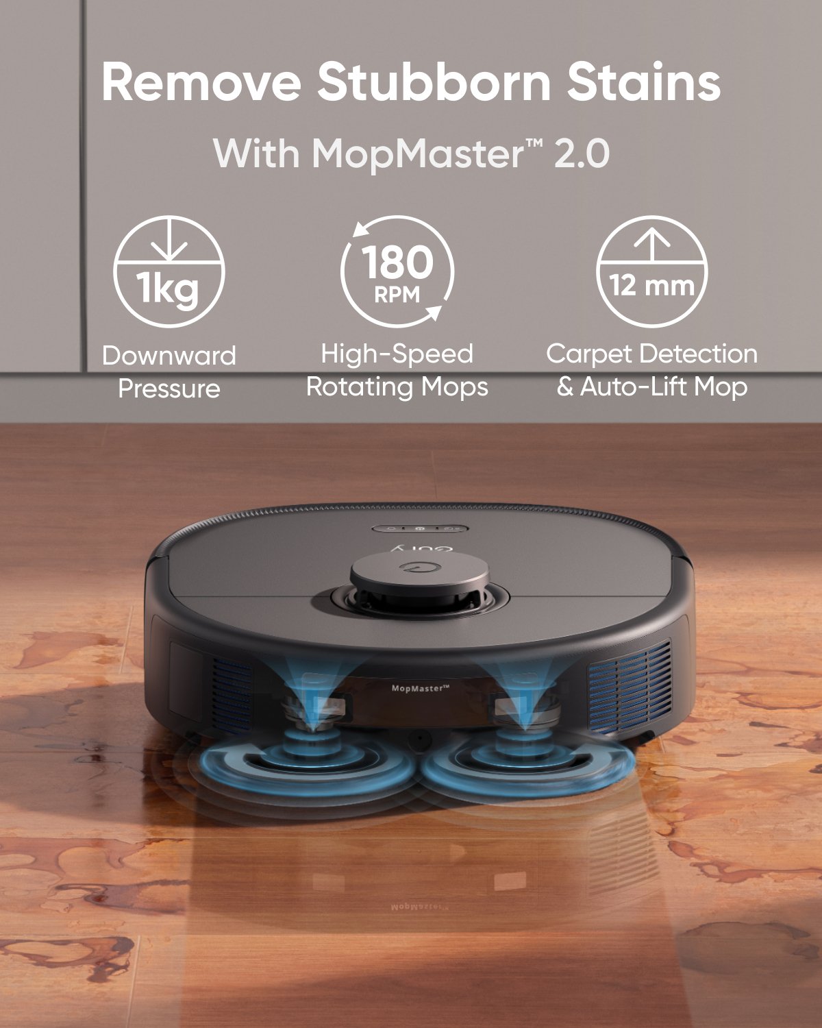 Robot De Limpieza Con Estación De Vaciado Automático Eufy X10 Pro Omni