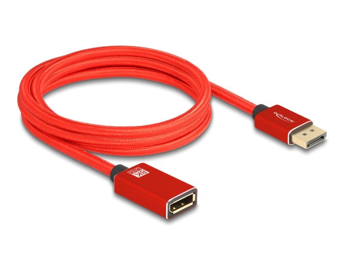 Cable  81082 Displayport 2 M Rojo