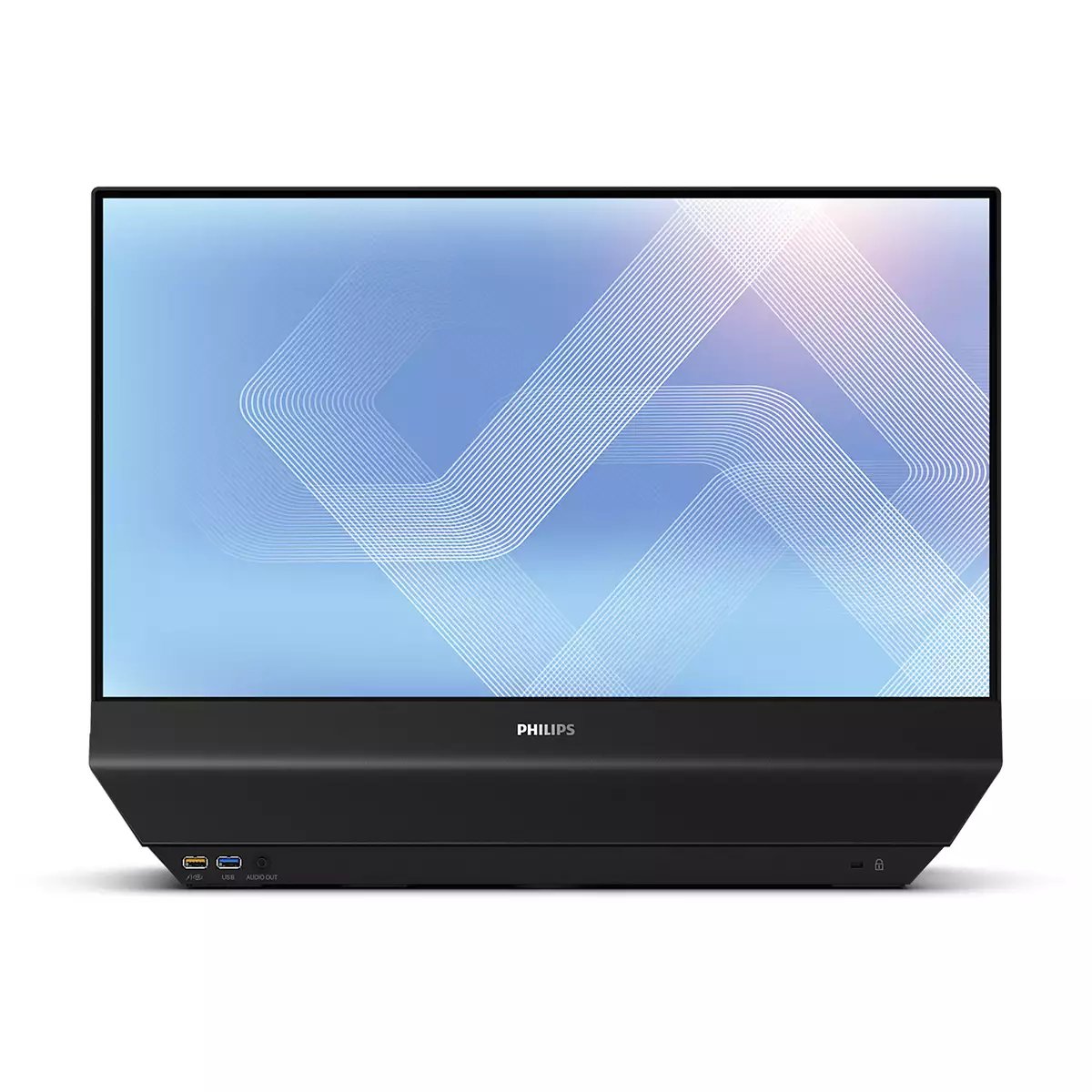 Monitor  Philips 24b2d5300 Led 24" (23.8" Visible) 1920 X 1080 Full Hd (1080p) @ 120 Hz Ips 1500:1 2xhdmi 2xusb-C Altavoces Negro