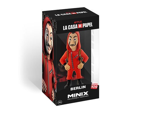 Figura Minix Berlin La Casa De Papel 12cm
