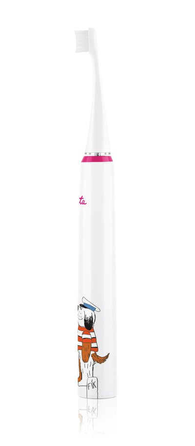 Eta Eta070690010 Cepillo Dental Sonetic Kids 4 Modos 2 Cabezales Incluidos Rosa Blanco