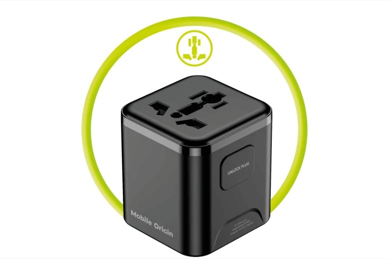 Mobile Origin Travel Adapter Pw30 Eu/Uk/Us/Aus, Black